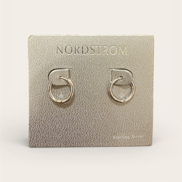 Nordstrom Jewelry - Nordstrom Sterling Silver Hoop Earrings
